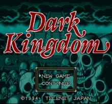 Image n° 1 - screenshots  : Dark Kingdom